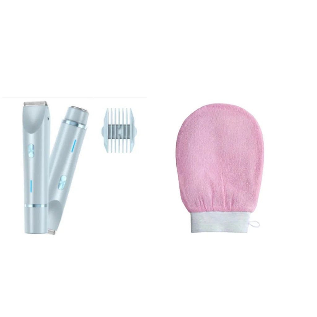 Electric Hair Remover 2-in-1 Shaver & Trimmer Wet & Dry