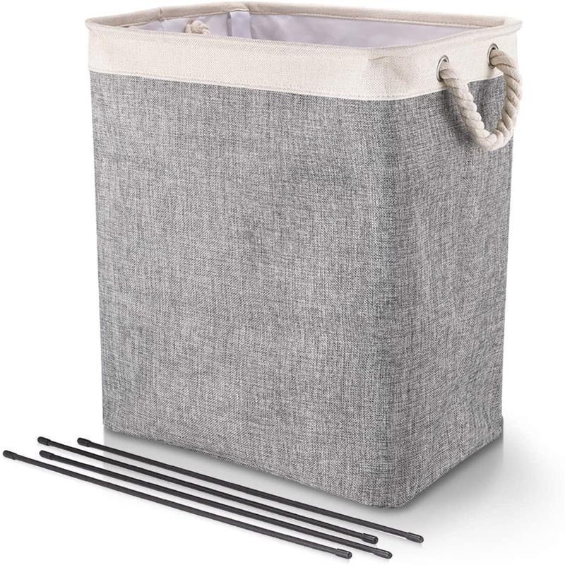 Laundry Hamper Foldable Water-Resistant Lightweight Fabric