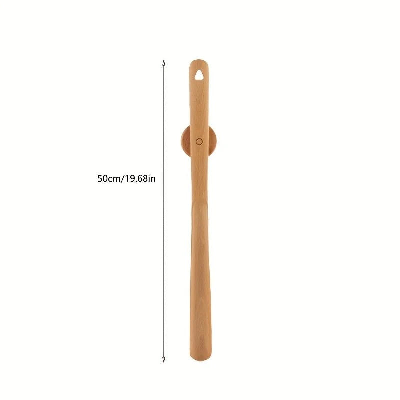 Shoehorn Solid Wood 19.7-Inch Magnetic Wall Mount