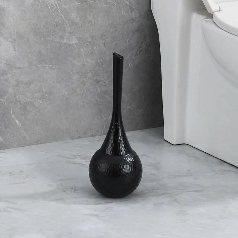 Toilet Brush Sculptural Design Rust-Free ABS Removable Brush Head