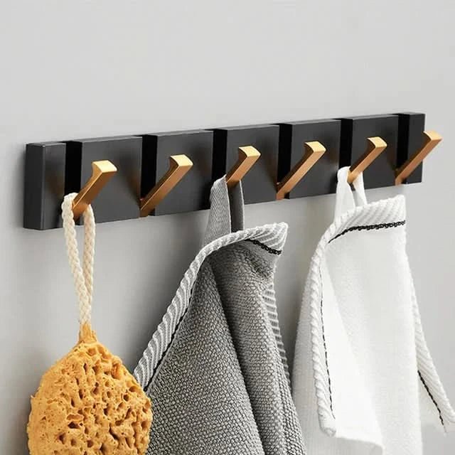 Wall Hook Foldable Aluminum Space-Saving Design