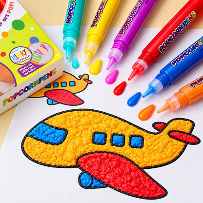 3D Drawing Pens Heat-Activated Set of 6