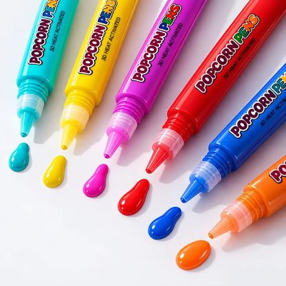 3D Drawing Pens Heat-Activated Set of 6