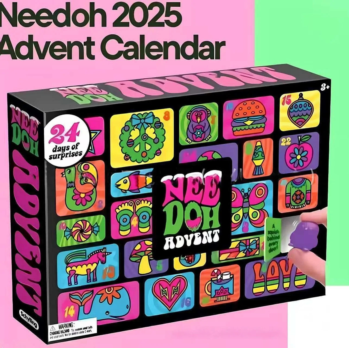 Advent Calendar 24 Days Resin Figures Mini Toys