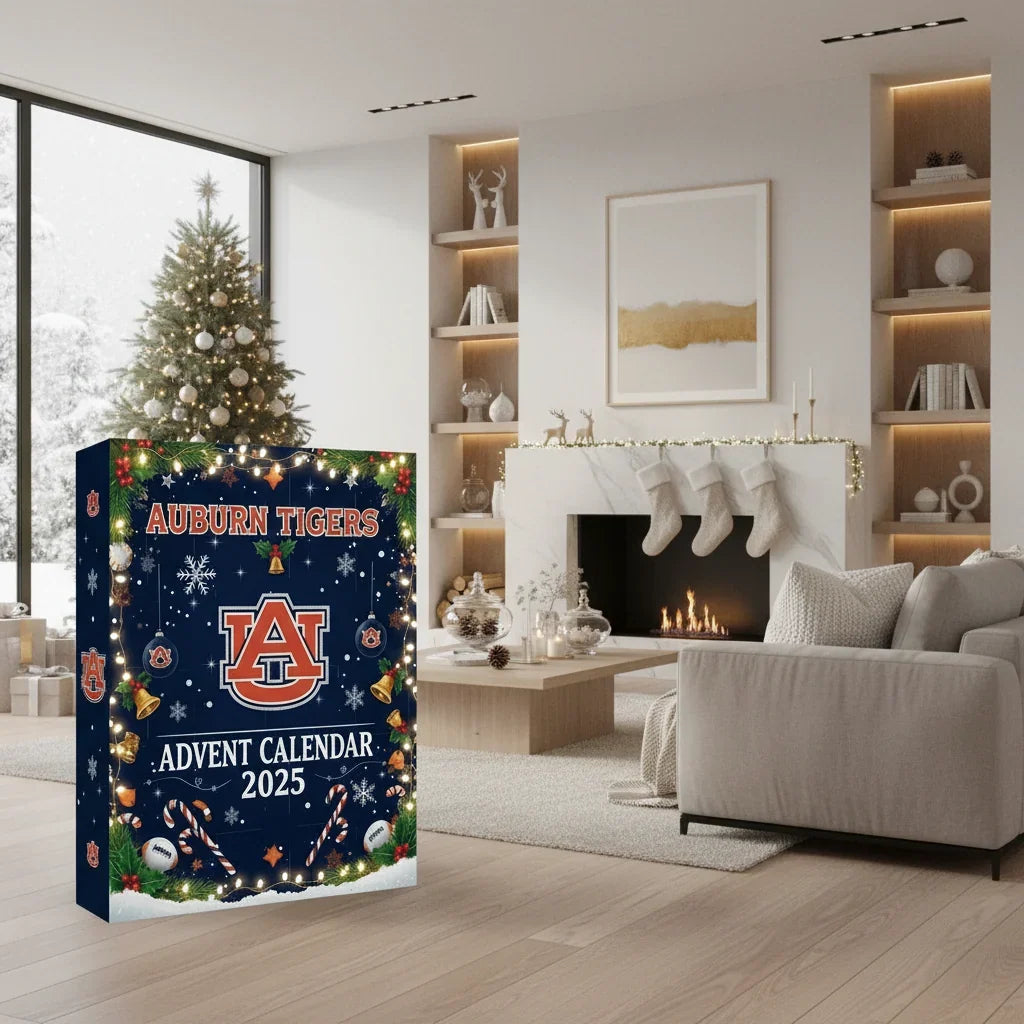 Advent Calendar 25 Numbered Compartments Freestanding Reusable