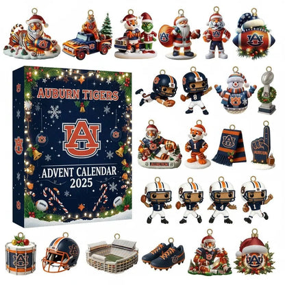 Advent Calendar 25 Numbered Compartments Freestanding Reusable