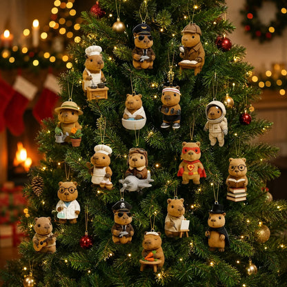 Advent Calendar Capybara Figures 24 Daily Surprises