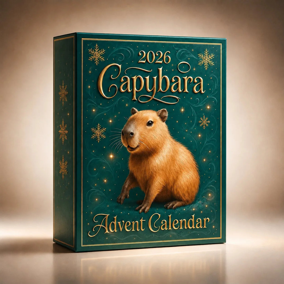 Advent Calendar Capybara Figures 24 Daily Surprises