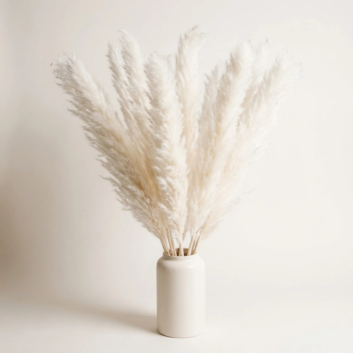 Artificial Pampas Grass Stems 25.6-Inch Low-Maintenance Decor
