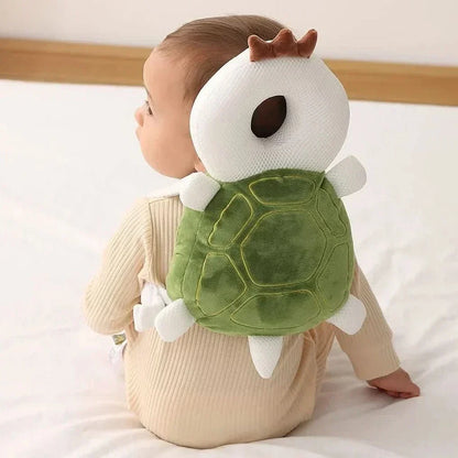 Baby Head Protection Hat Padded Adjustable Breathable Cotton Blend