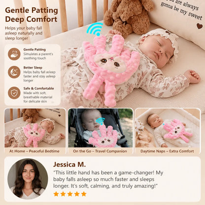 Baby Patting Device Rhythmic Motion Battery-Powered