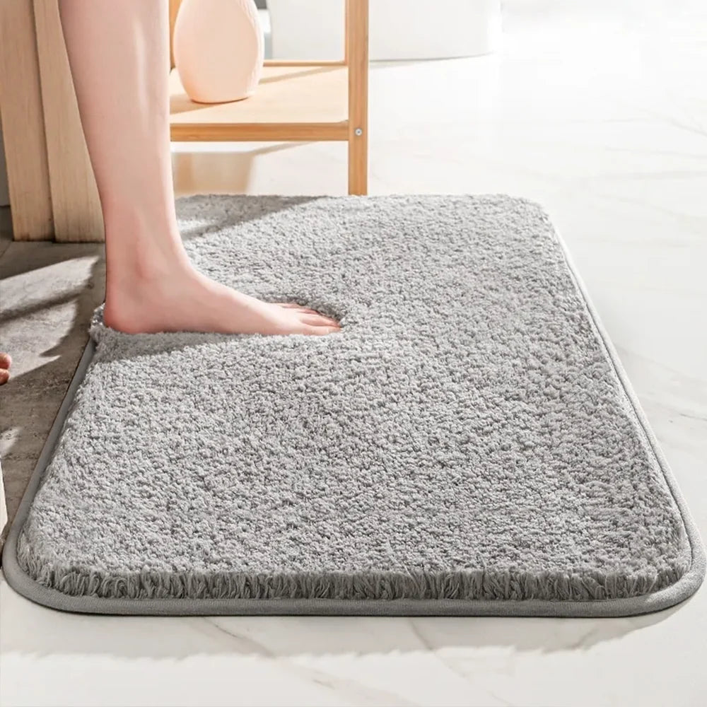 Bath Mat Microfiber Non-Slip Quick-Drying & Absorbent