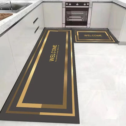 Bath Mat Non-Slip Absorbent Quick-Drying Microfiber Washable
