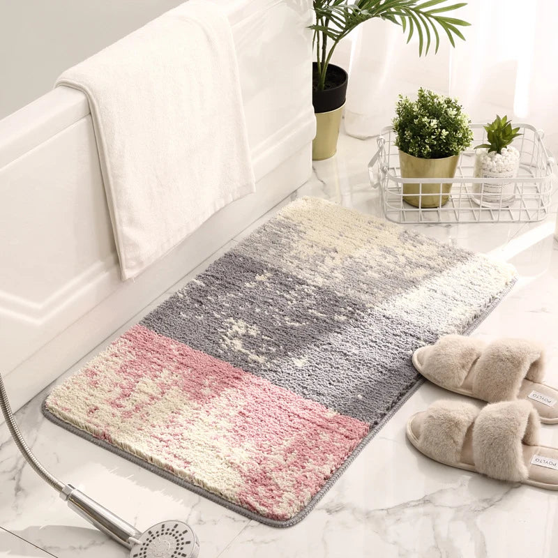 Bath Mat Plush Quick-Drying Non-Slip