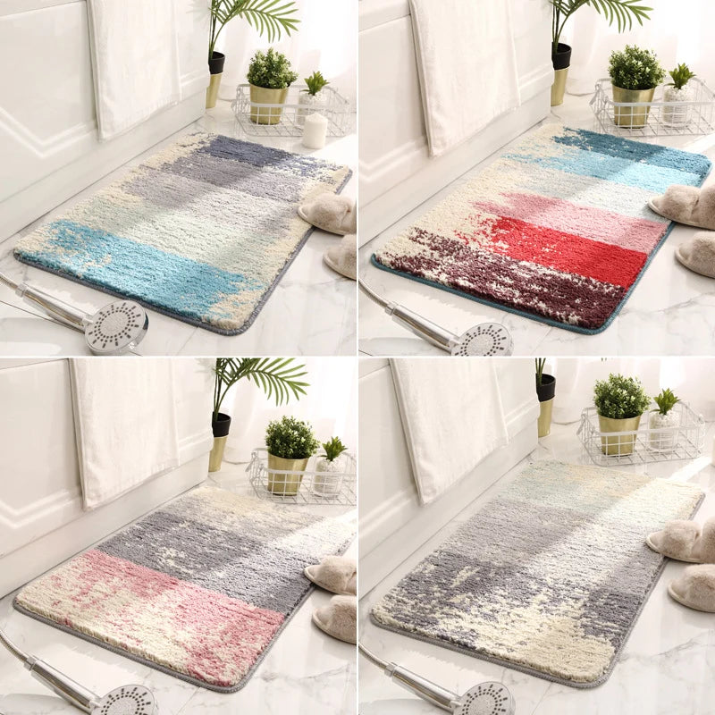 Bath Mat Plush Quick-Drying Non-Slip