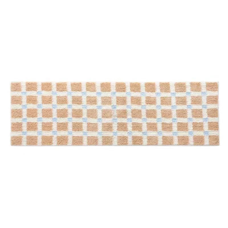 Bath Runner Rug Plush Absorbent Non-Slip