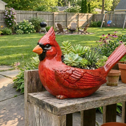 Bird Planter Ceramic Indoor & Outdoor Decorative Design