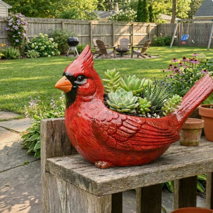 Bird Planter Ceramic Indoor & Outdoor Decorative Design