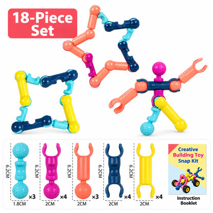 Building Blocks Skeleton Design With Movable Joints