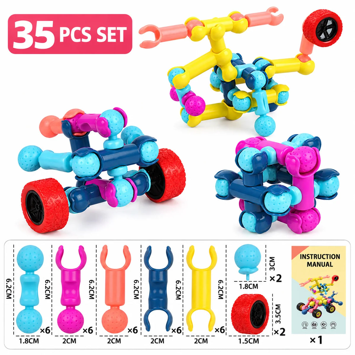 Building Blocks Skeleton Design With Movable Joints