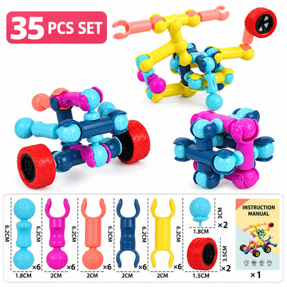 Building Blocks Skeleton Design With Movable Joints