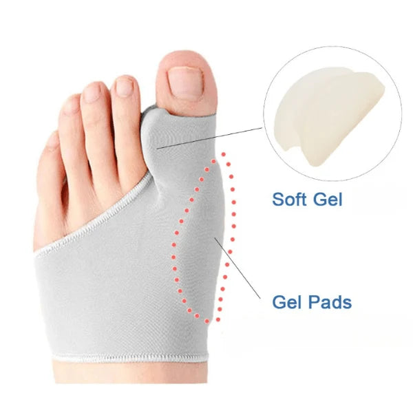 Bunion Corrector Breathable Discreet 2-Pair Set