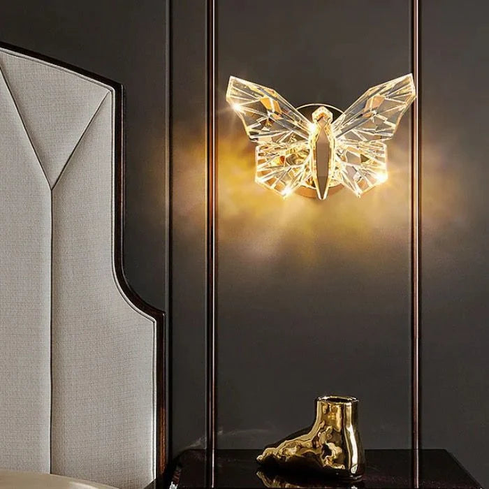 Butterfly Wall Light Soft Ambient Three Color Options