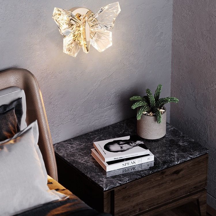 Butterfly Wall Light Soft Ambient Three Color Options