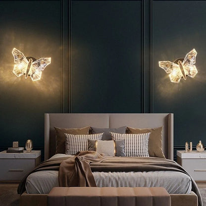 Butterfly Wall Light Soft Ambient Three Color Options