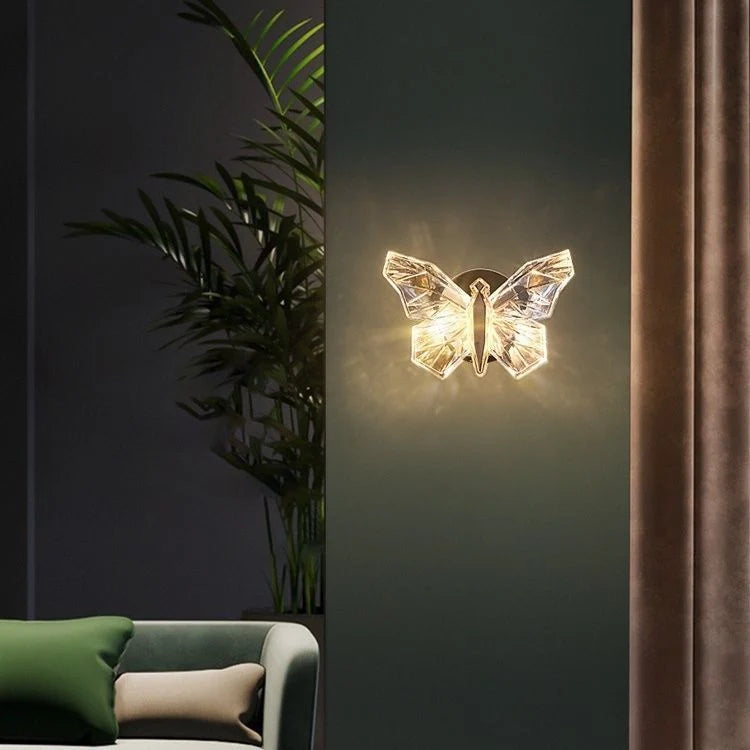 Butterfly Wall Light Soft Ambient Three Color Options