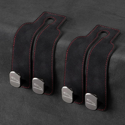 Car Headrest Hooks Foldable Double Hook 2-Pack