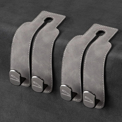 Car Headrest Hooks Foldable Double Hook 2-Pack