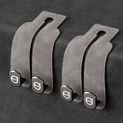 Car Headrest Hooks Foldable Double Hook 2-Pack