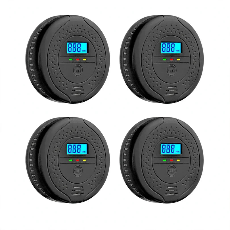 Carbon Monoxide Detector Electrochemical Sensor Battery Operated