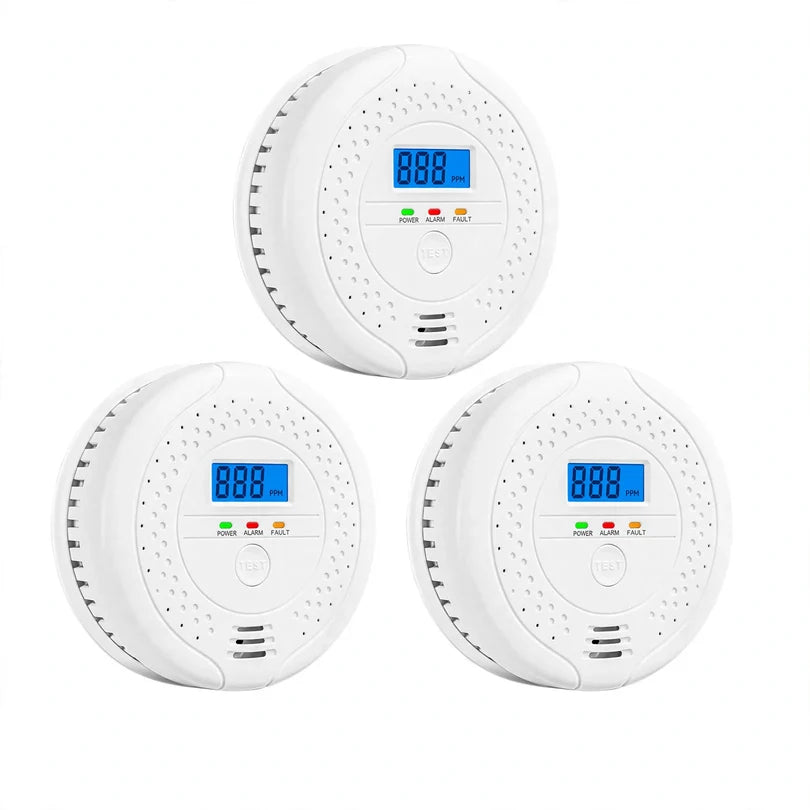 Carbon Monoxide Detector Electrochemical Sensor Battery Operated