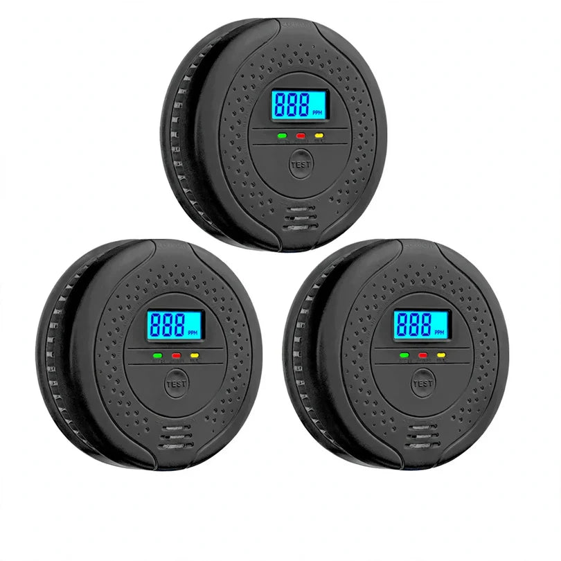 Carbon Monoxide Detector Electrochemical Sensor Battery Operated