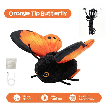 Cat Toy Interactive Flapping Butterfly Motion-Activated