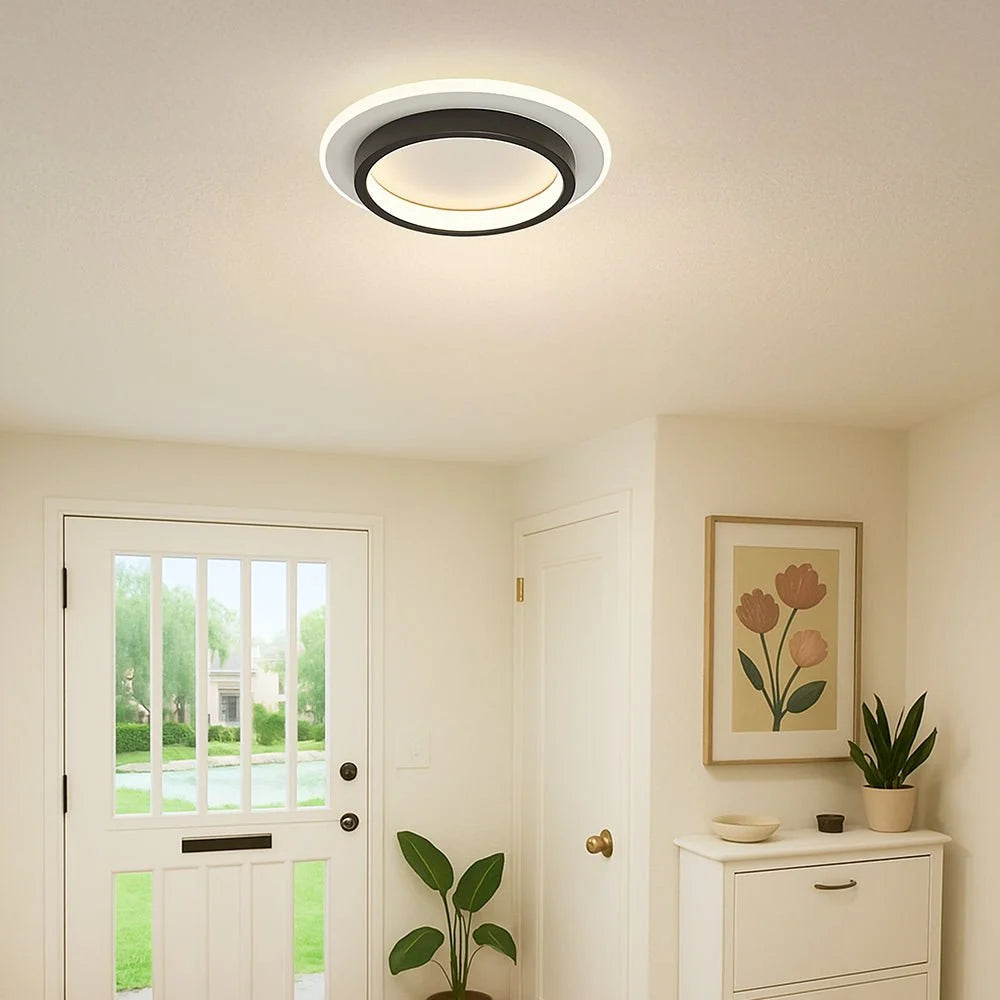 Ceiling Light LED Opal Acrylic Diffuser Selectable Color Temperature
