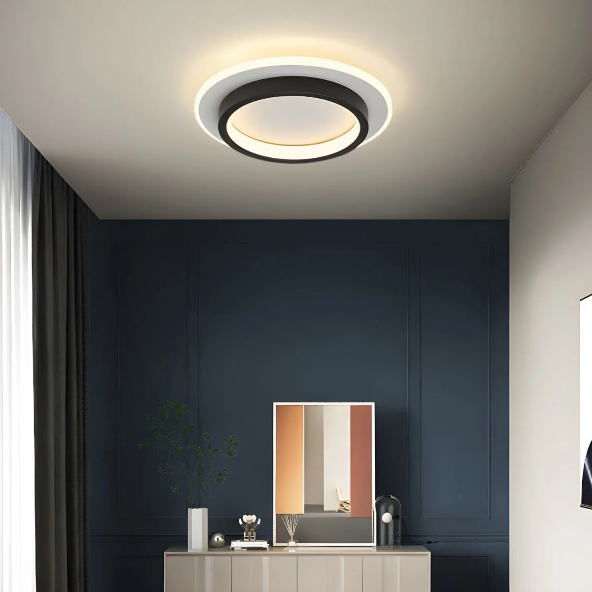 Ceiling Light LED Opal Acrylic Diffuser Selectable Color Temperature