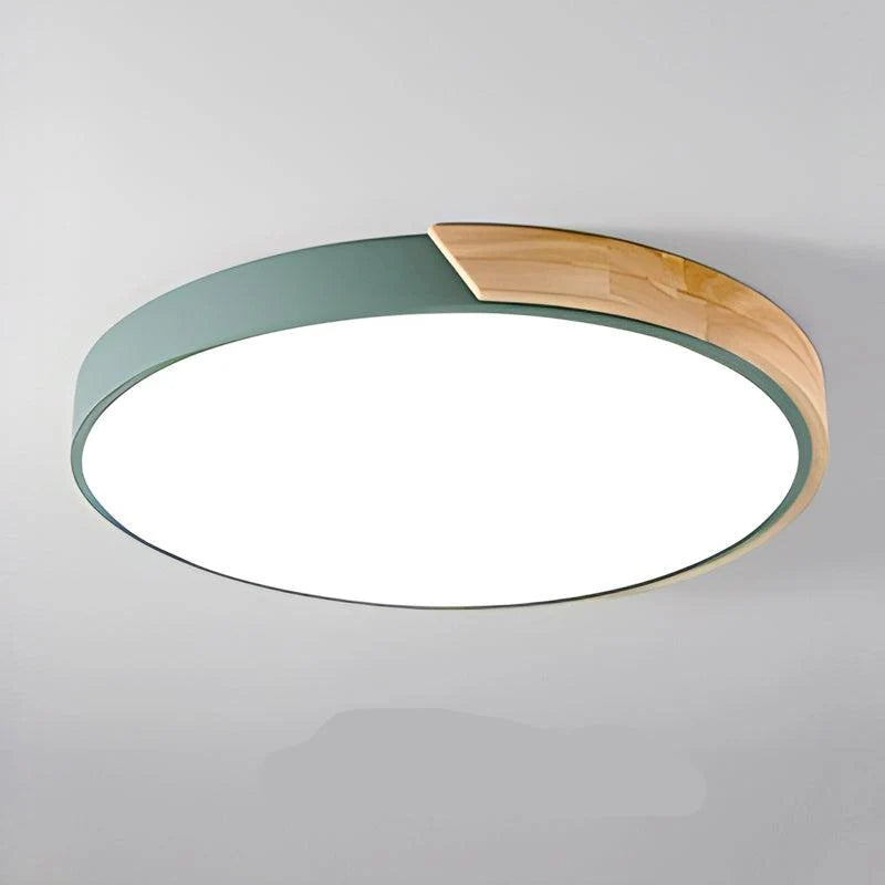 Ceiling Light Macaron-Shaped Integrated LED Diffused Light