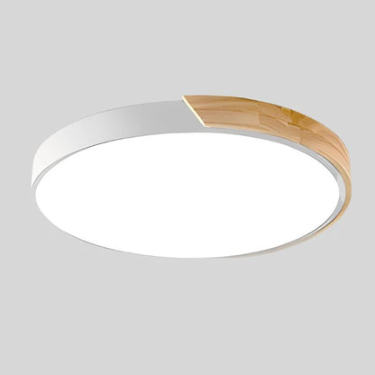 Ceiling Light Macaron-Shaped Integrated LED Diffused Light