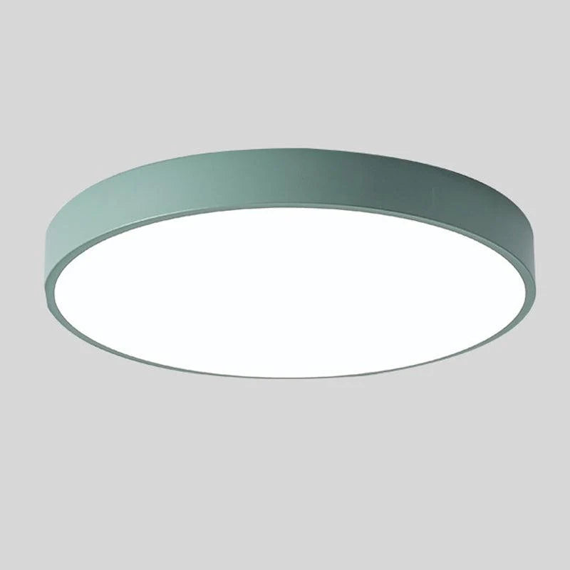 Ceiling Light Macaron-Shaped Integrated LED Diffused Light