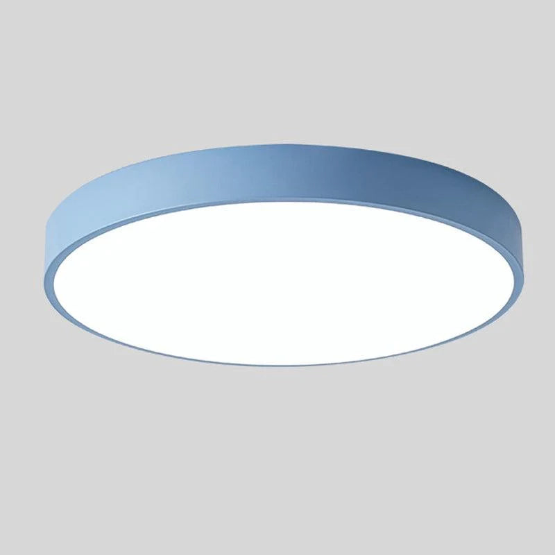 Ceiling Light Macaron-Shaped Integrated LED Diffused Light