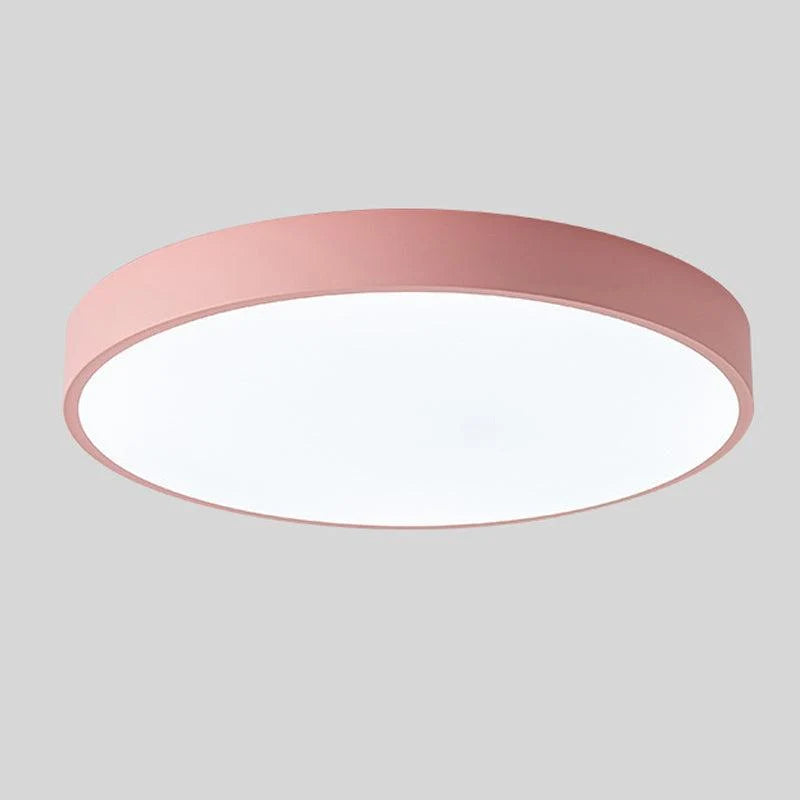 Ceiling Light Macaron-Shaped Integrated LED Diffused Light