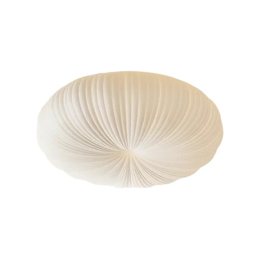Ceiling Light Pleated Diffuser Integrated Warm White LED