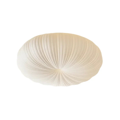 Ceiling Light Pleated Diffuser Integrated Warm White LED