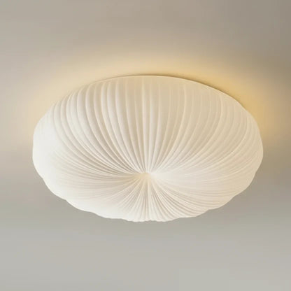 Ceiling Light Pleated Diffuser Integrated Warm White LED