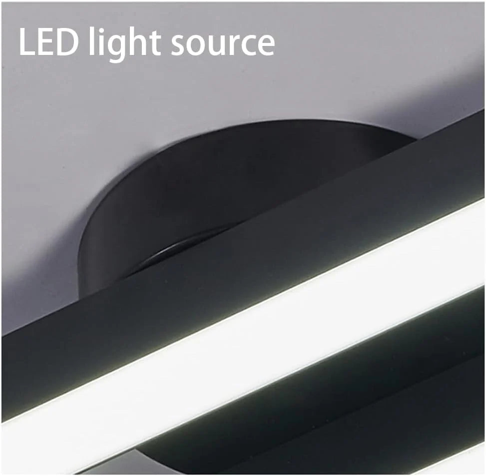 Ceiling Light Semi-Recessed Aluminum LED Three-Color Switchable