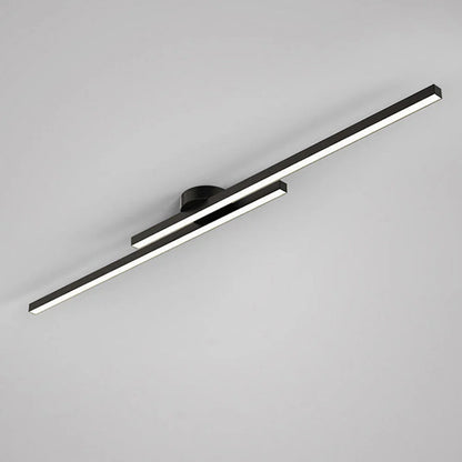 Ceiling Light Semi-Recessed Aluminum LED Three-Color Switchable