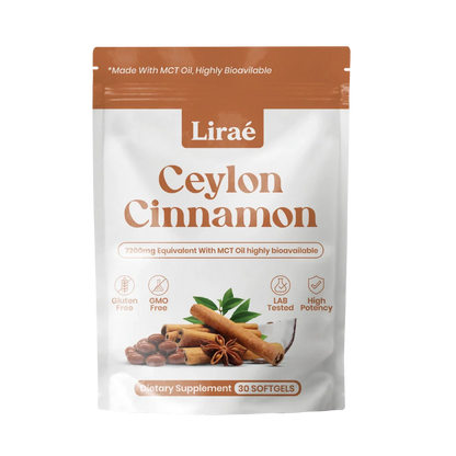 Ceylon Cinnamon Softgels 12:1 Concentrated Extract With MCT Oil